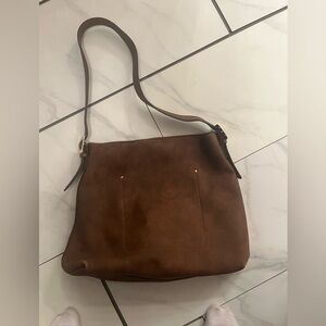 Slouchy bucket shoulder bag